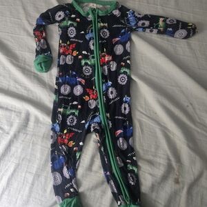 Little Sleepies Monster Truck Pajama Set